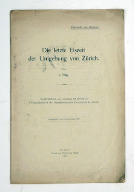 Die letzte Eiszeit der Umgebung von Zürich