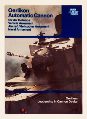 Oerlikon Automatic Cannon for Air Defence.