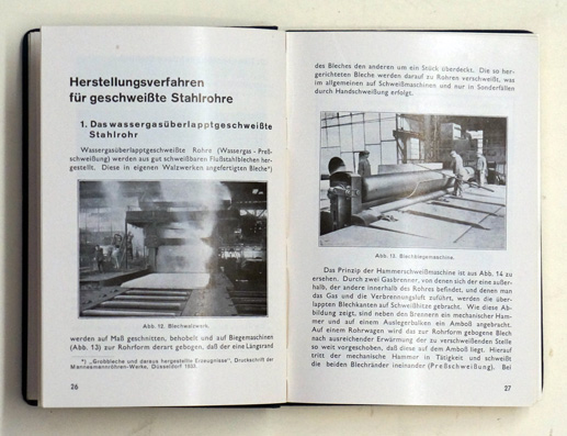 Das Rohr im Dienst von Gas und Wasser.