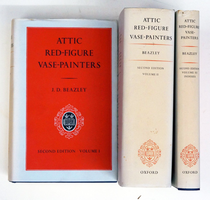 Attic Red-Figure Vase Painters. Vol. I-III (3 Bde., compl.)