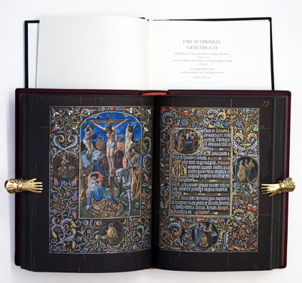 Faksimile - Das Schwarze Gebetbuch. (Gebetbuch des Galeazzo Maria Sforza). 