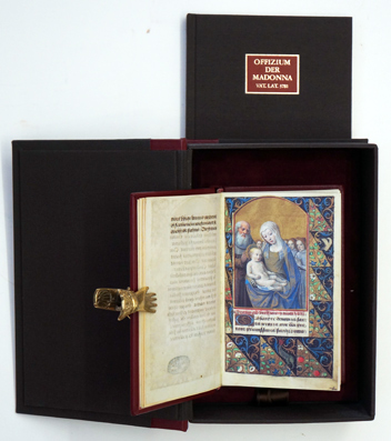 Faksimile - Das vatikanische Stundenbuch Jean Bourdichons. Offizium der Madonna.