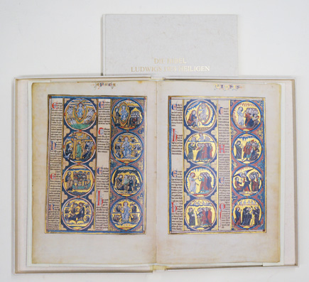 Faksimile - Die Bibel Ludwigs des Heiligen.