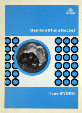 Oerlikon 81 mm rocket. Type SNORA