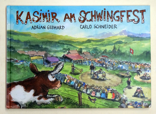 Kasimir am Schwingfest.