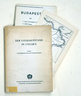 Der Volksaufstand in Ungarn.