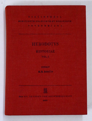 Herodotus Historiae Vol. I