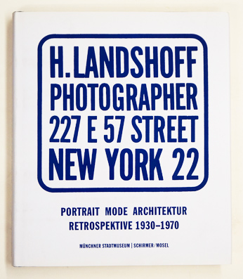 Hermann Landshoff. Photographer, 227 E 57 street, New York 22 Portrait, Mode, Architektur.
