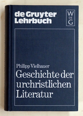 Geschichte der urchristlichen Literatur.