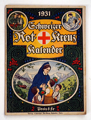 Schweizer Rot-Kreuz Kalender 1931