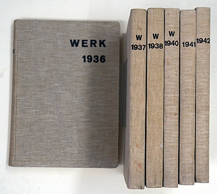 Werk 1936–1938, 1940–1942 (6 Bde.)
