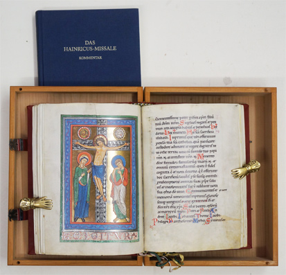 Faksimile - Das Hainricus-Sakramentar: Vollständige Faksimile-Ausgabe des Codex Ms. M 711 aus dem Besitz der Pierpont Morgan Library, New York.