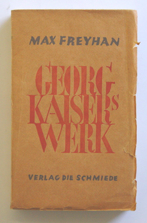 Georg Kaisers Werk